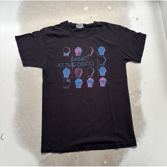 Discount Divas Other - vintage 2000s panic at the disco shirt black small